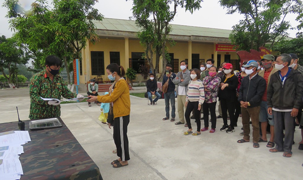 Các đối tượng hoàn thành cách ly y tế có kết quả âm tính với SARS CoV 2 được trao giấy chứng nhận hoàn thành cách ly y tế Custom