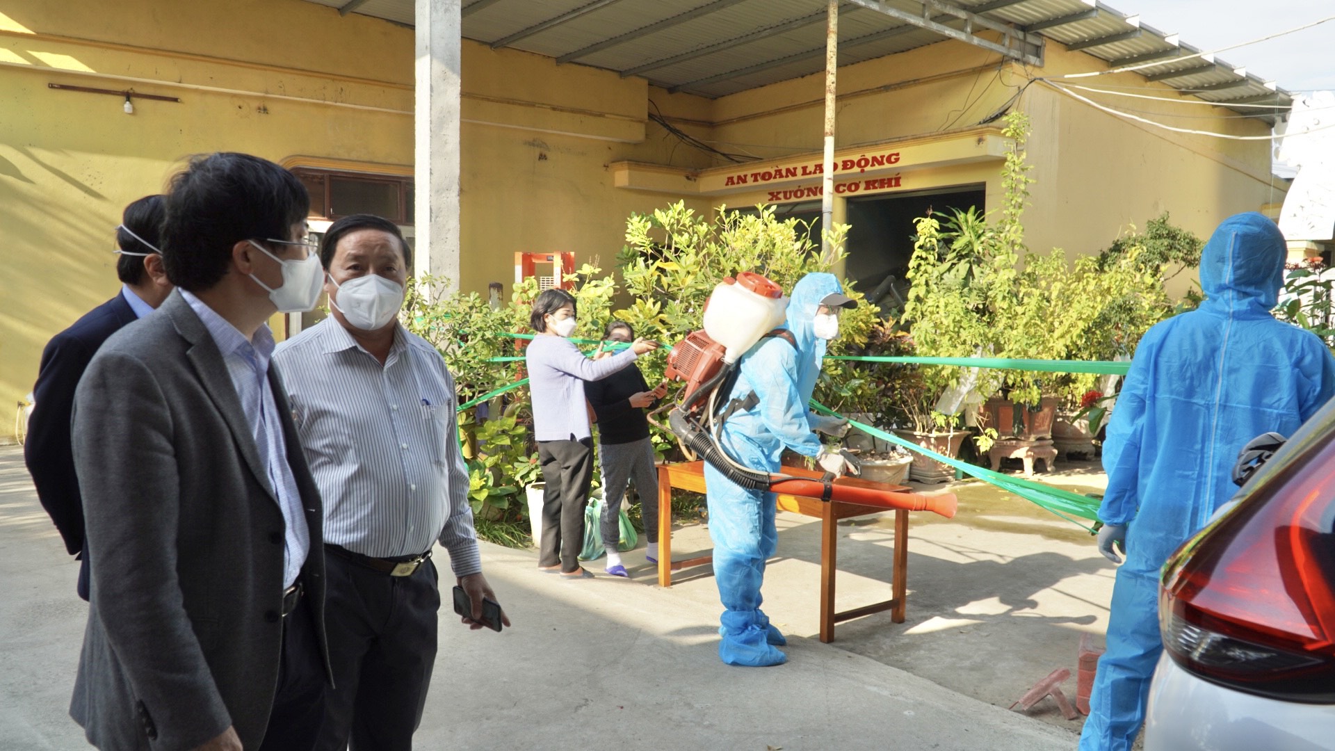 Ghi nhận nhiều ca dương tính với Covid 19 tại Công ty TNHH XNK Dalu Surimi huyện Bố Trạch 3