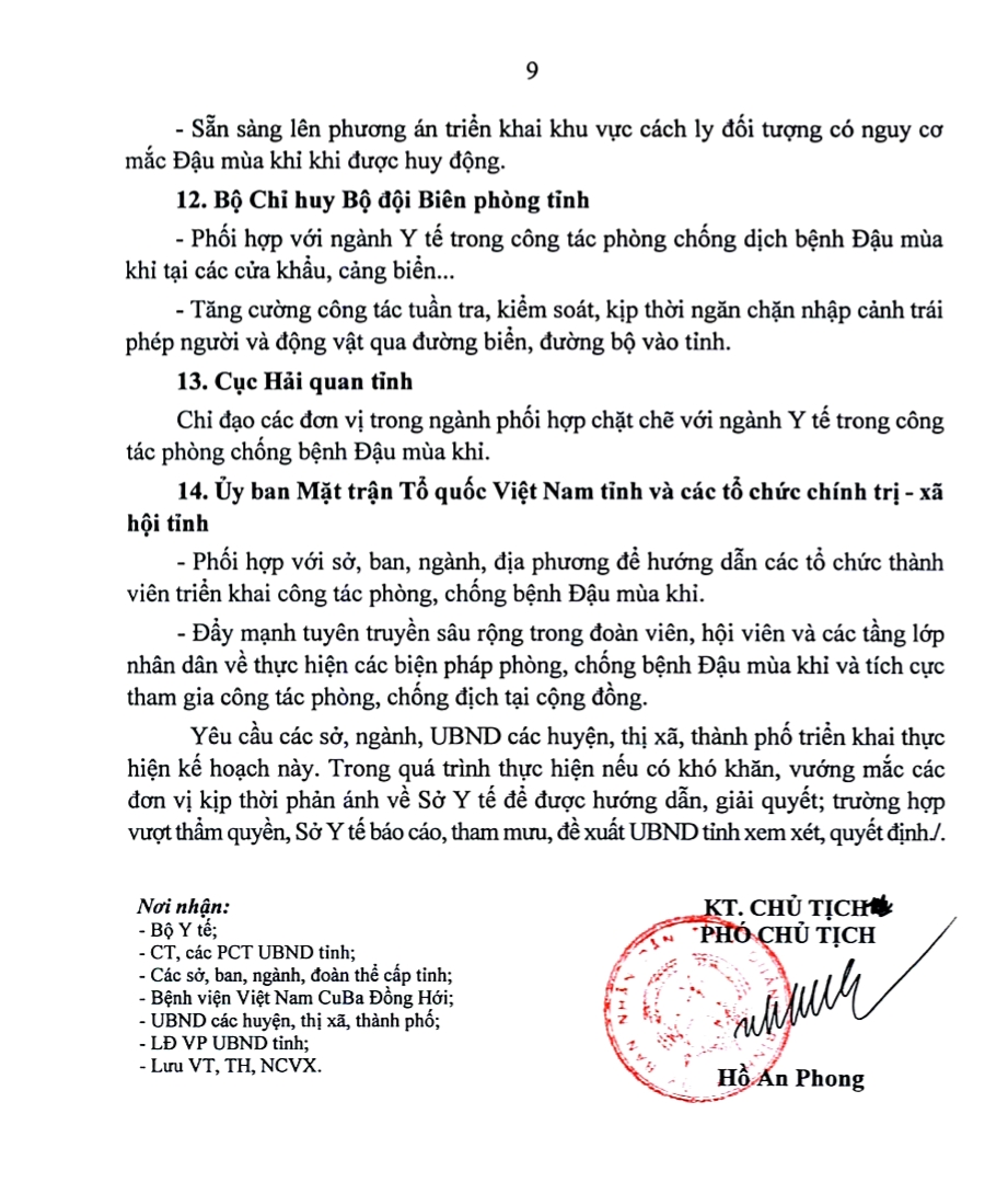 Kê hoạch PC đậu màu khỉ cuối