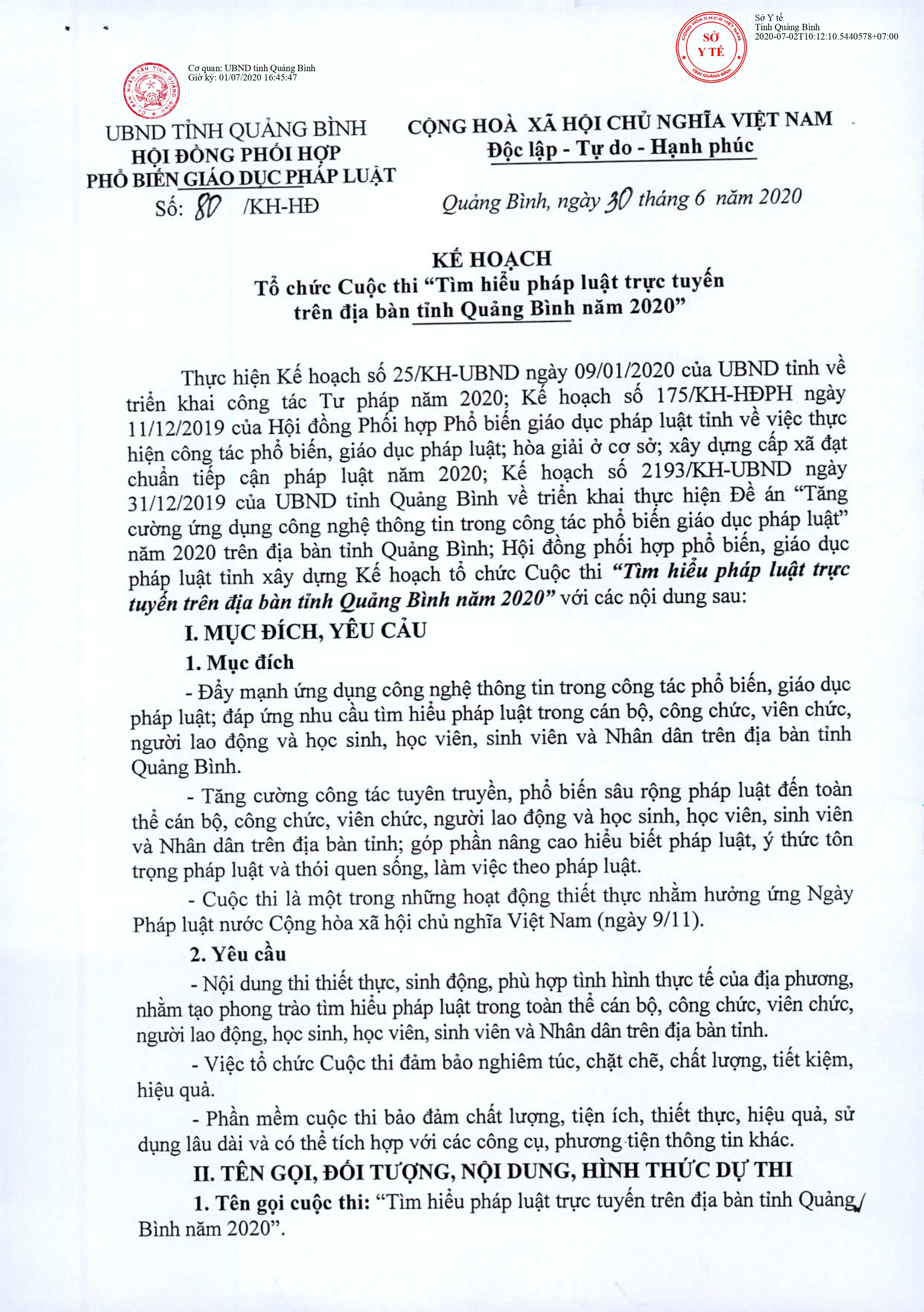 KẾ HOẠCH THI TÌM HIỂU 1