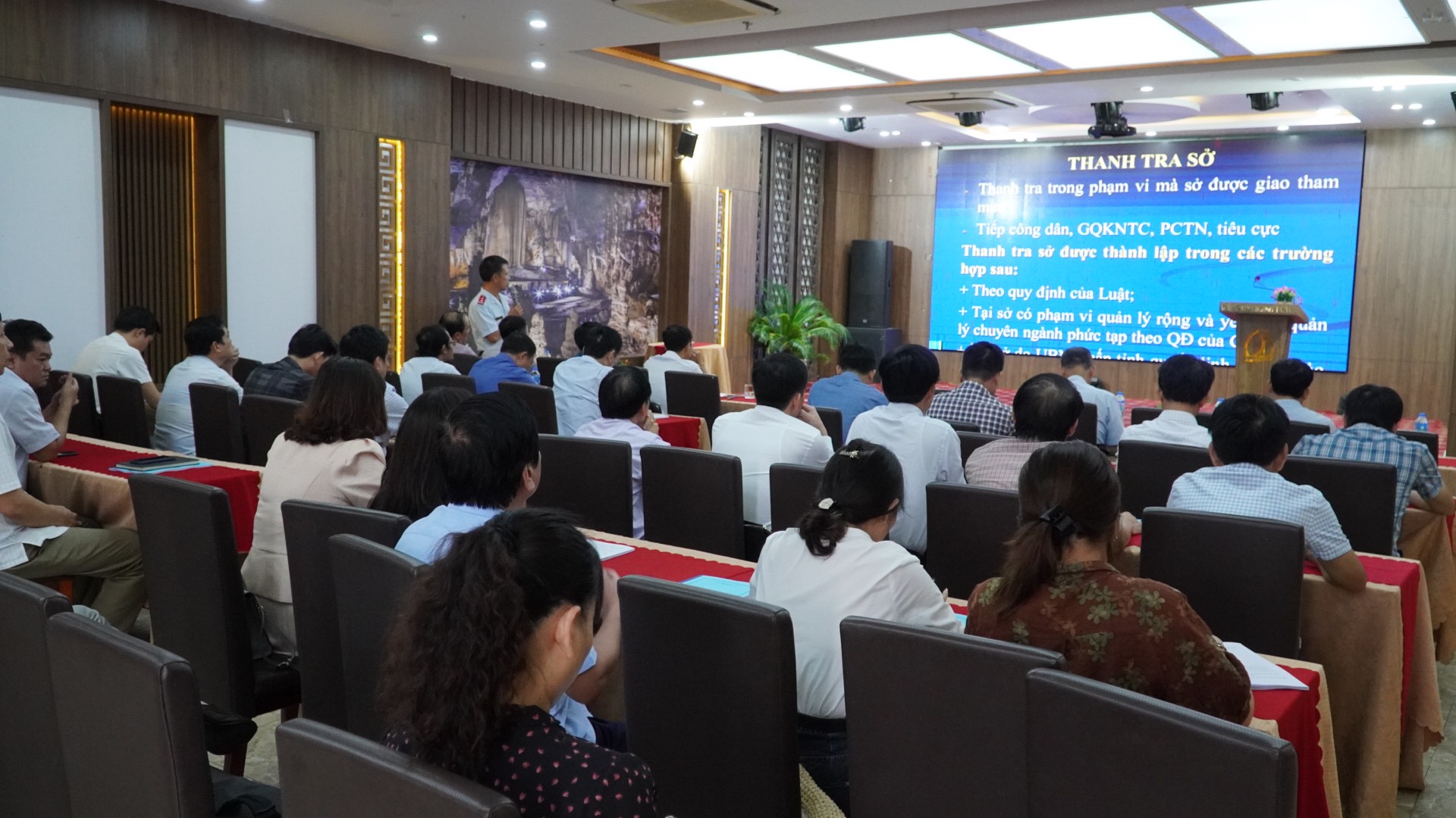 Toàn cảnh hội nghị thanh tra