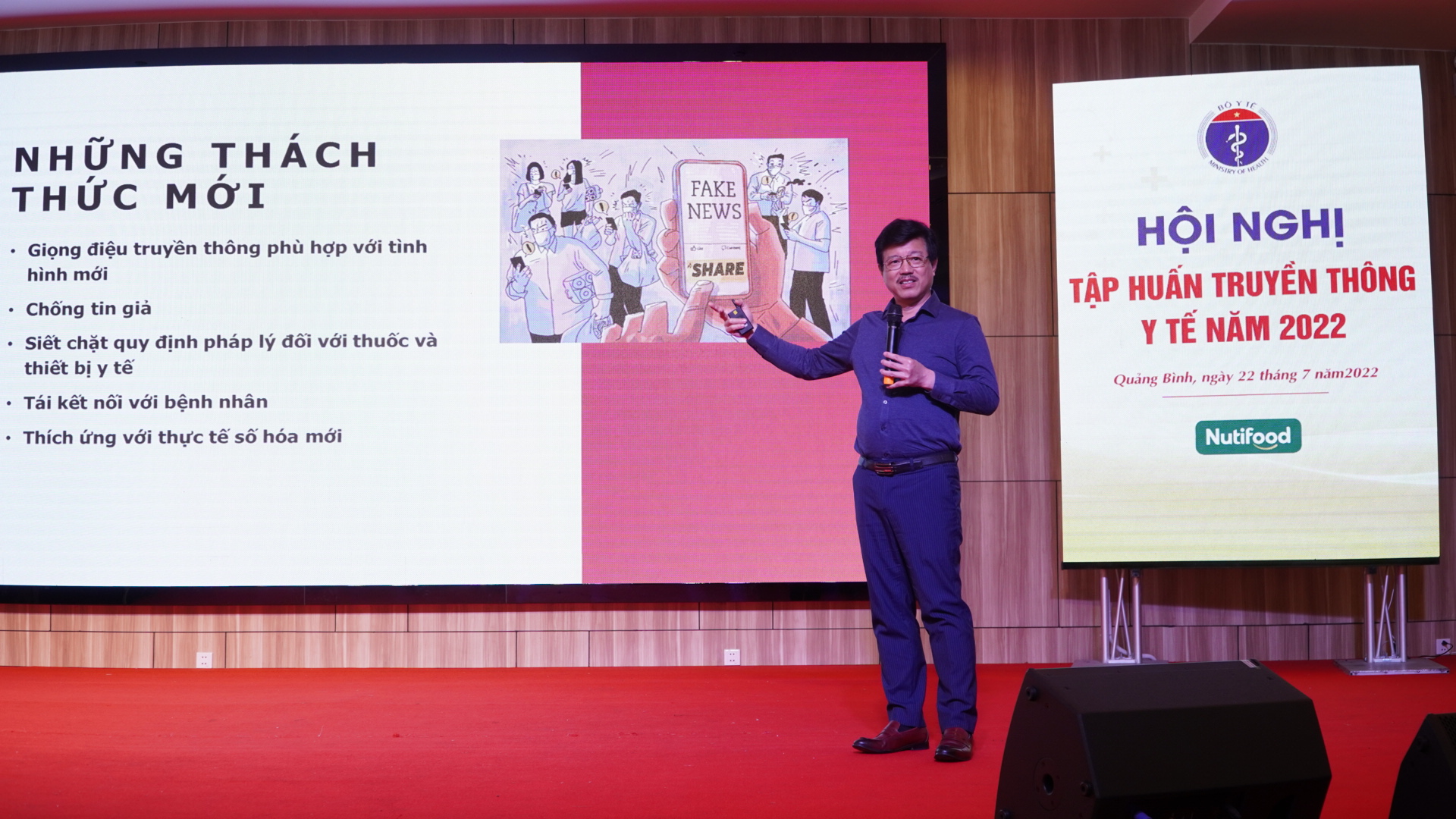 Toàn cảnh hội nghị VU Truyền thông 5